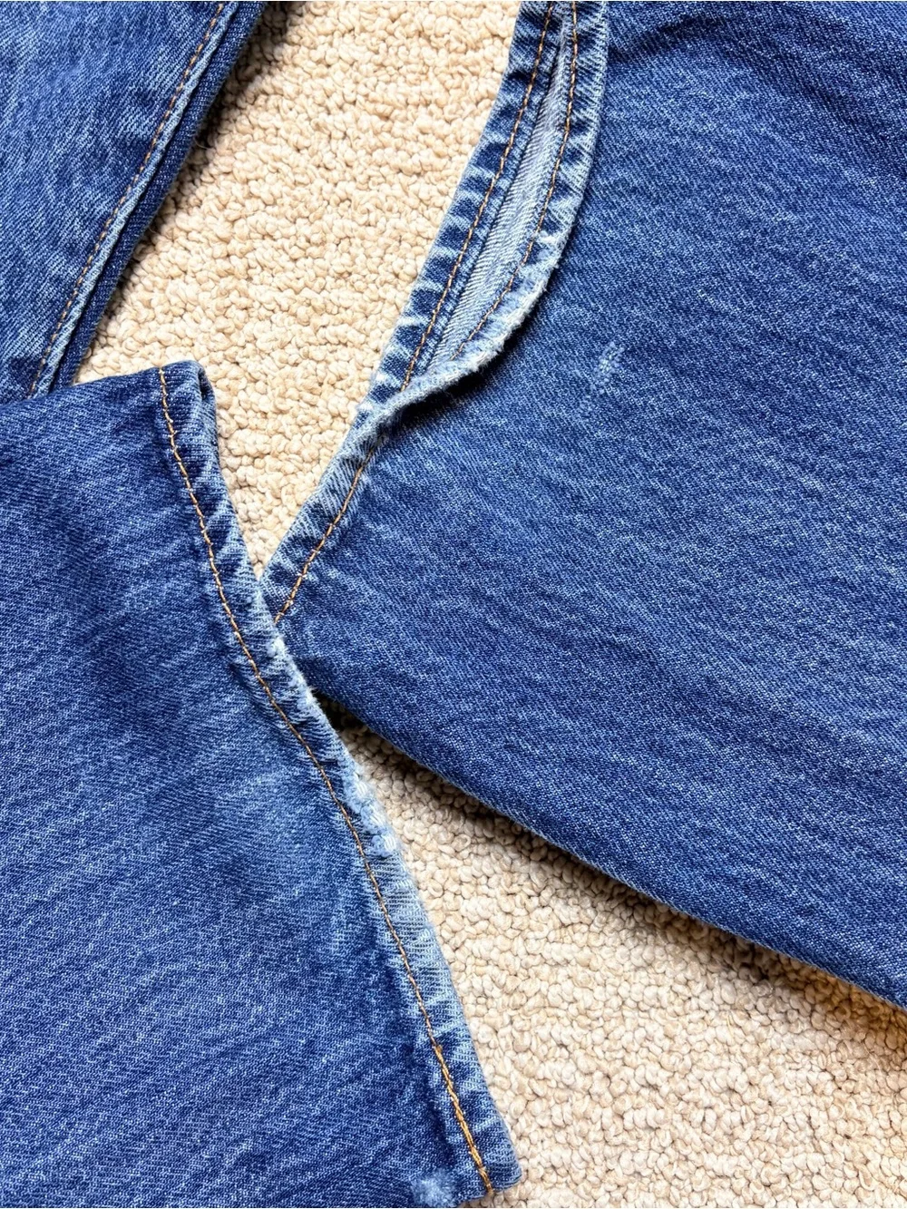 Levi's 501 Mens 38x30‎ Original Fit Jeans Blue Button Fly Denim Pant